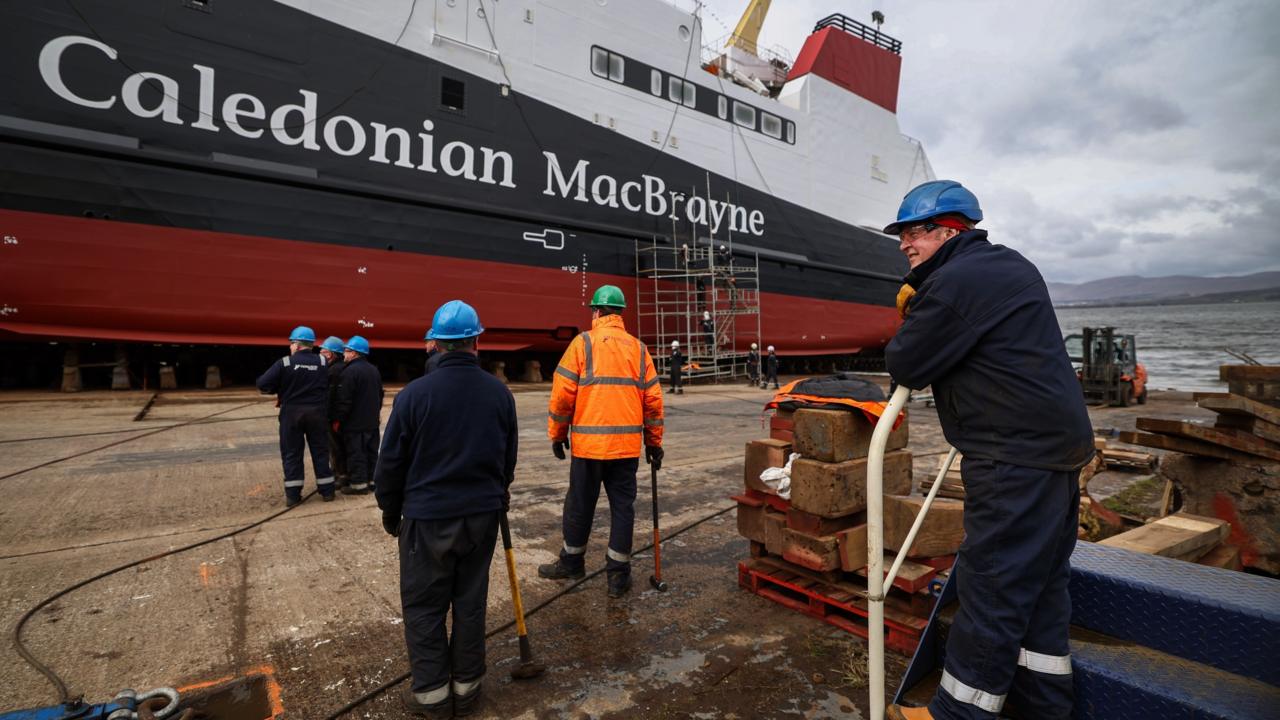 Ferguson shipyard to cut a quarter of its workforce