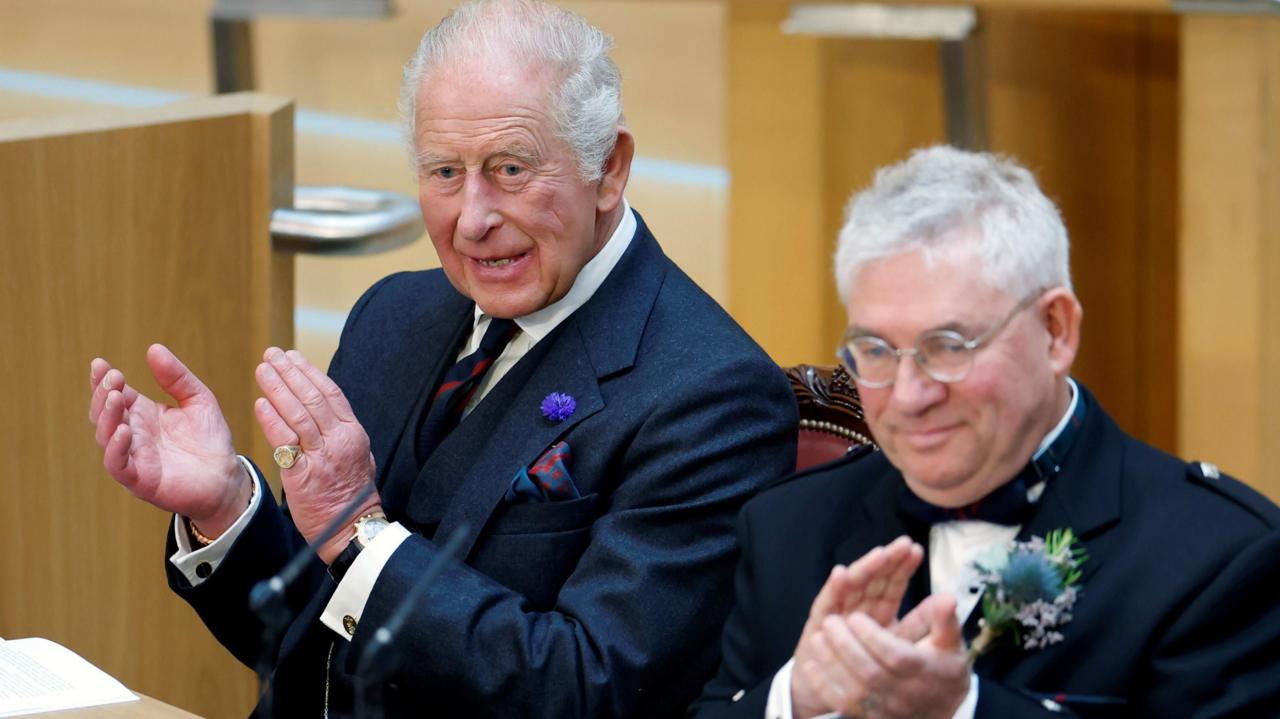 King urges MSPs to help build a 'fair and prosperous society'