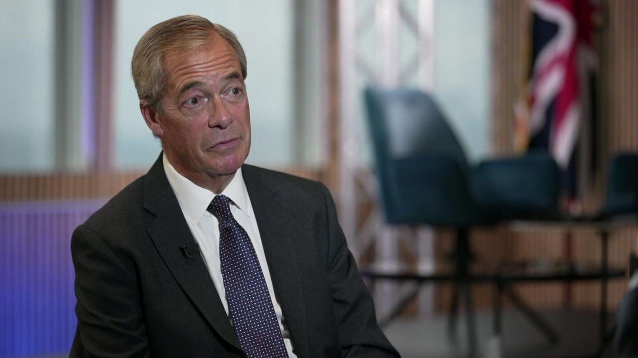 Farage says £72m donations are compliant 'with the law today'