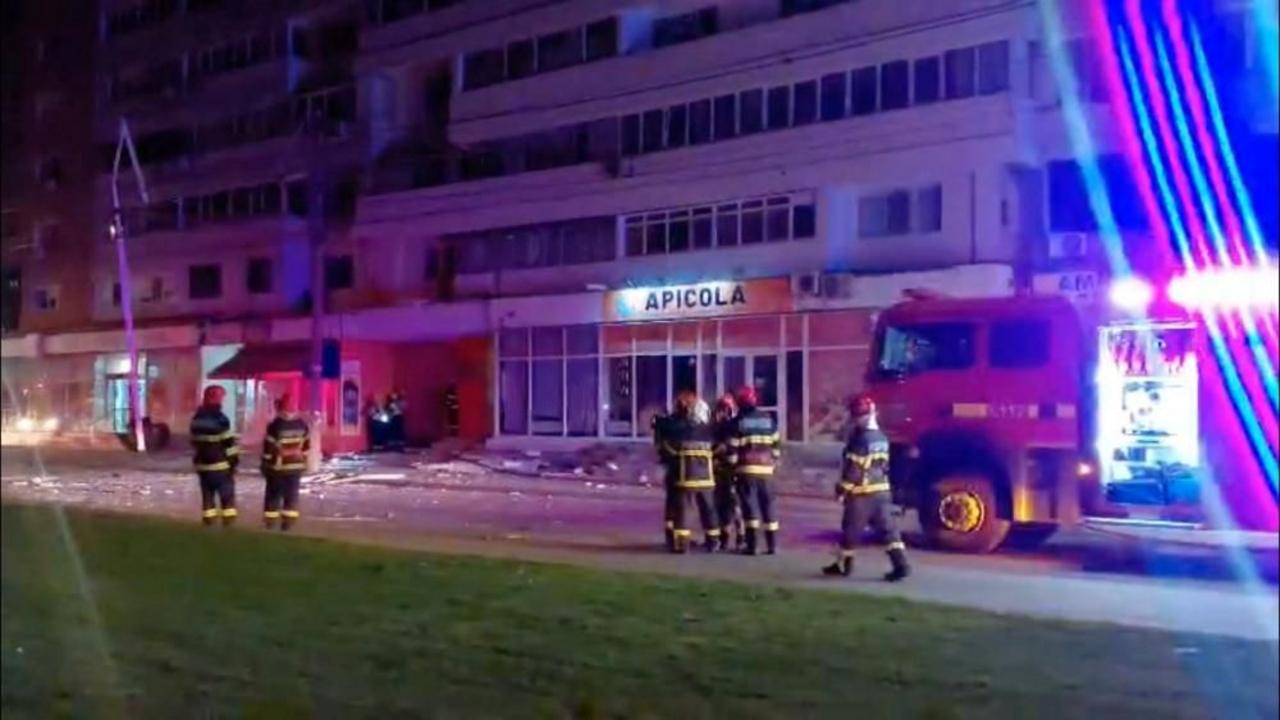 Russian drone crashes into apartment building in Romania