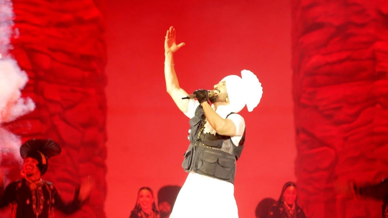 Diljit Dosanjh makes history under the famous Wembley arch