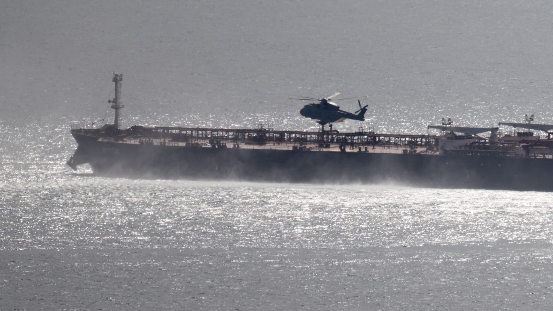 UK forces board sanctioned Russian shadow fleet oil tanker