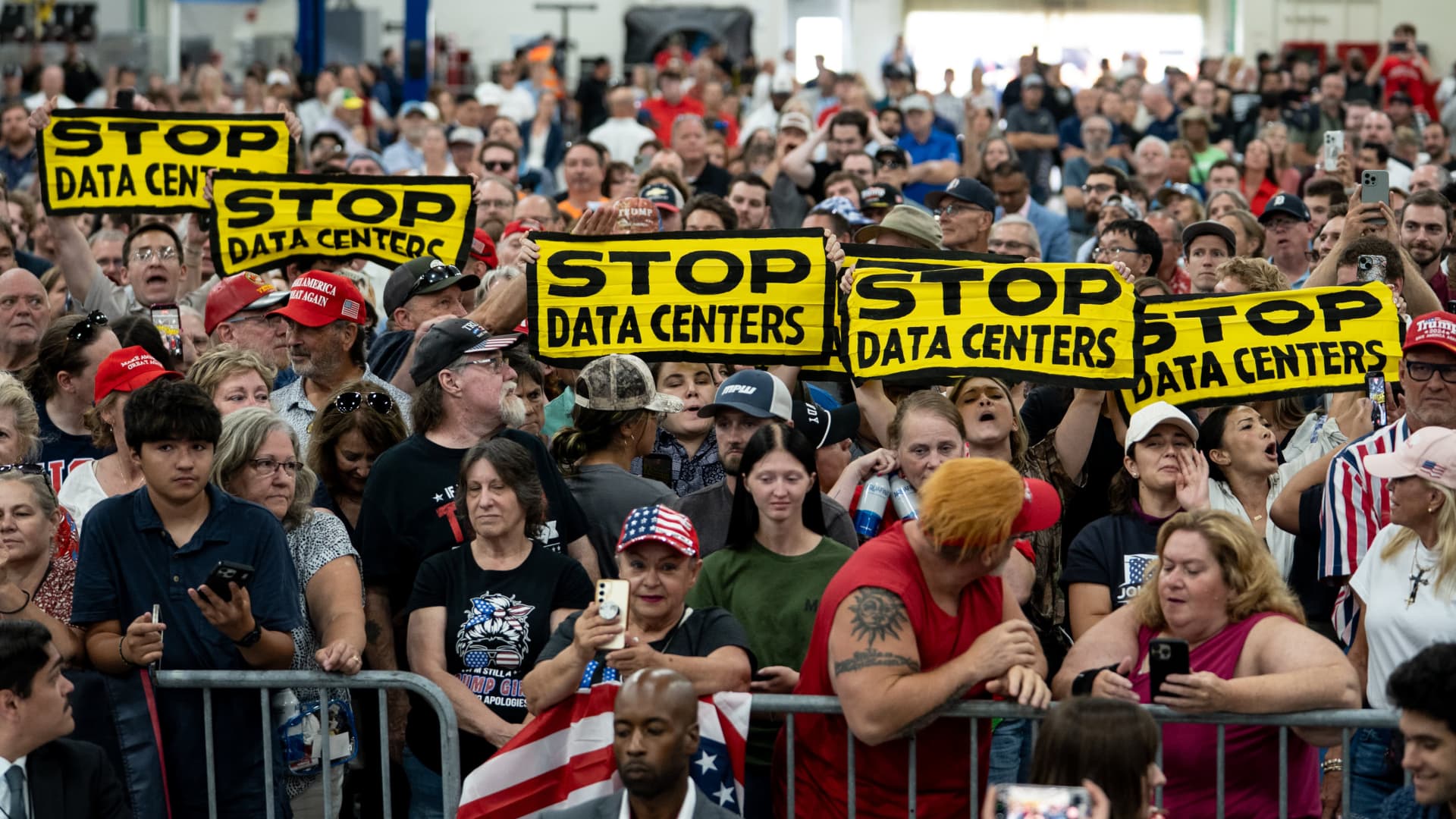 AI data center outrage is showing up everywhere from ads to elections
