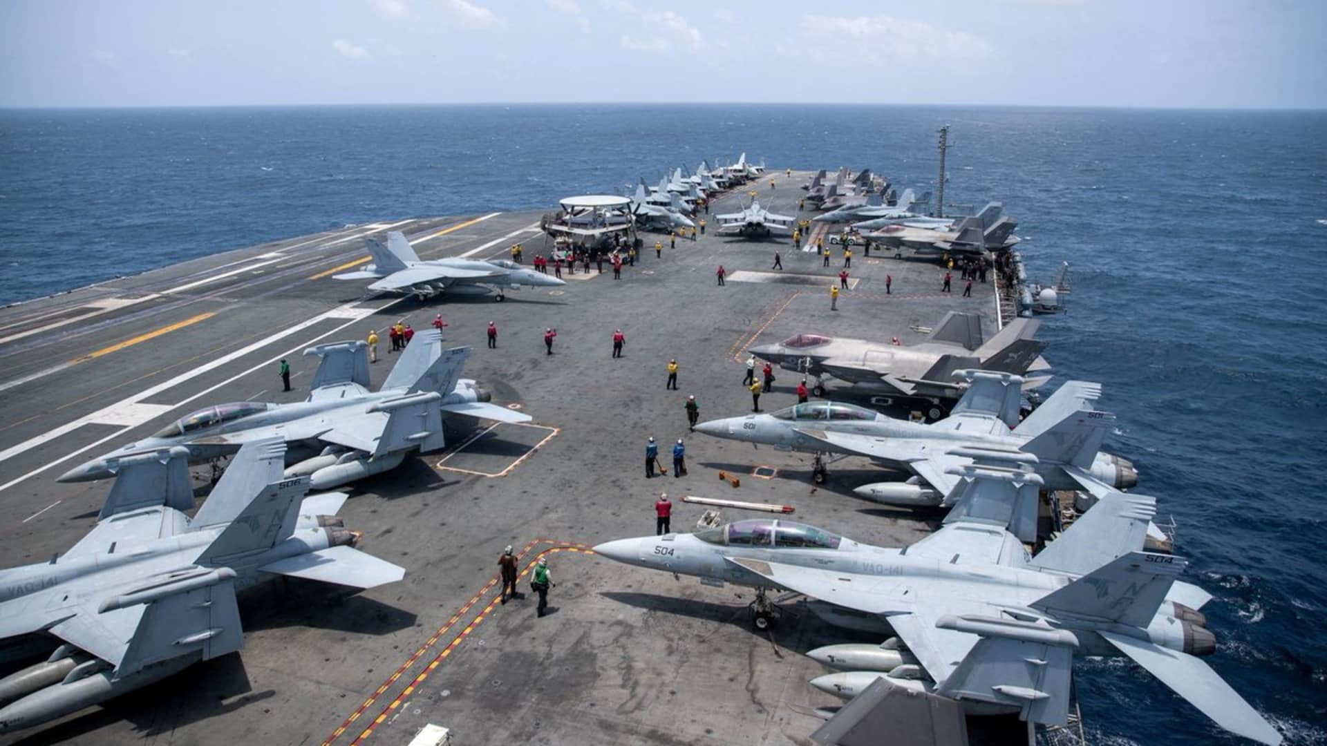 U.S. military says it aided passage of 660 million barrels of oil through Strait of Hormuz since May
