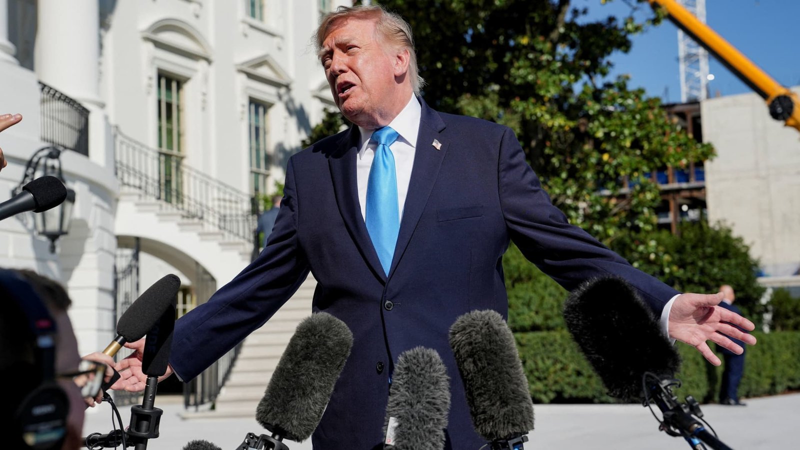 'We had a threat': Trump explains U.S. moving long-range bombers from UK