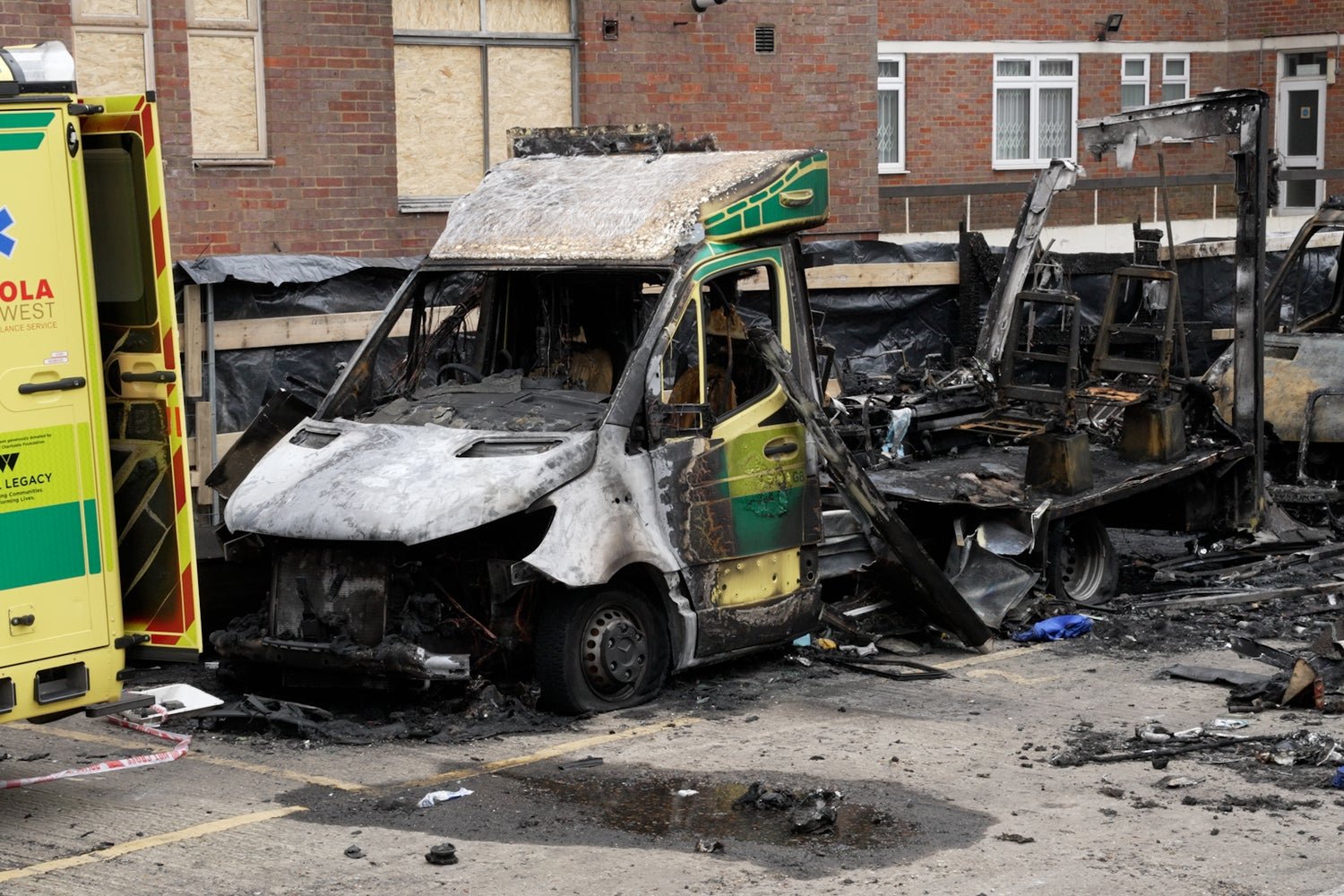 Four men plead guilty to destroying Jewish community ambulances in Golders Green arson attack