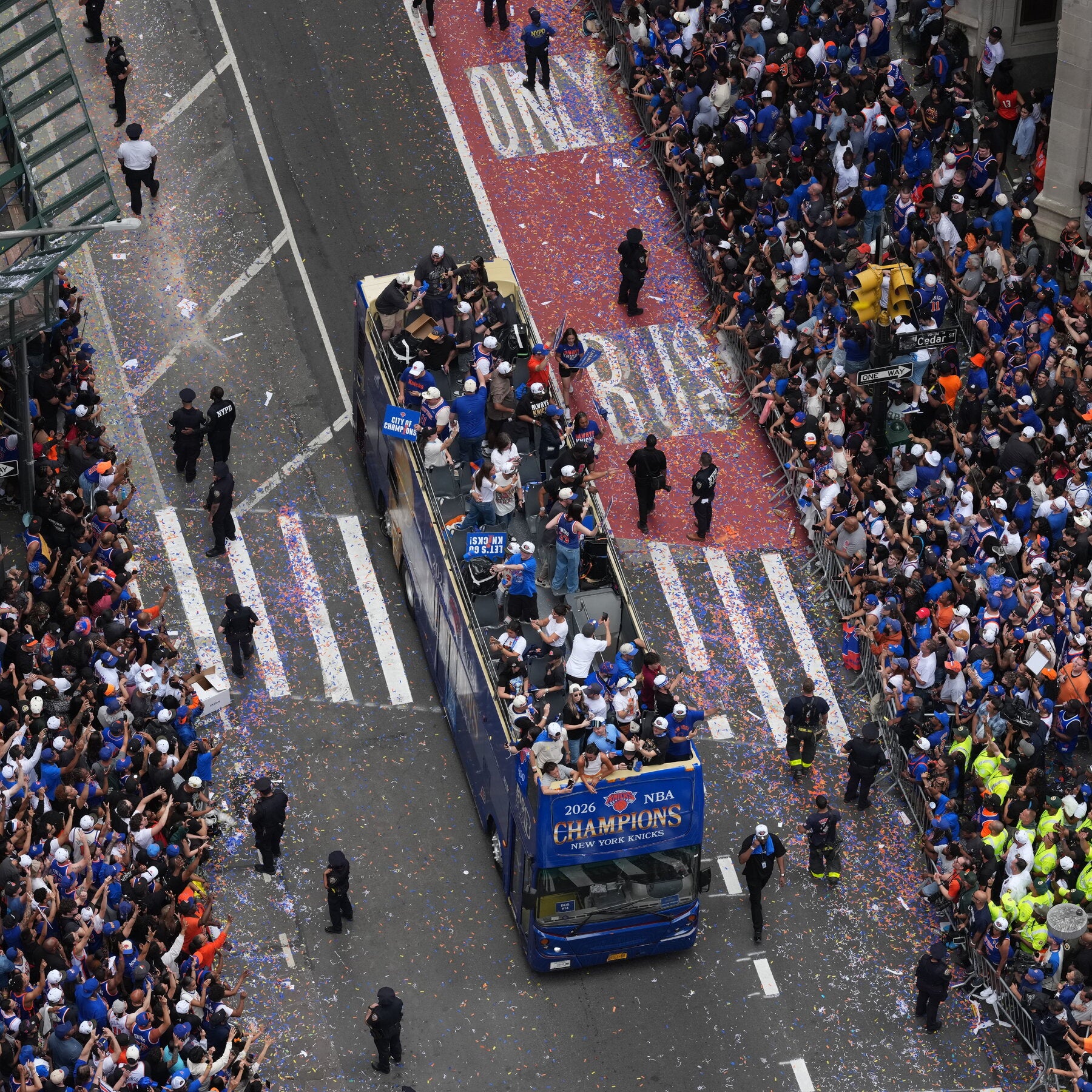 What Does a Knicks Trash Can Cost? $168, or for One Woman, Her Job.