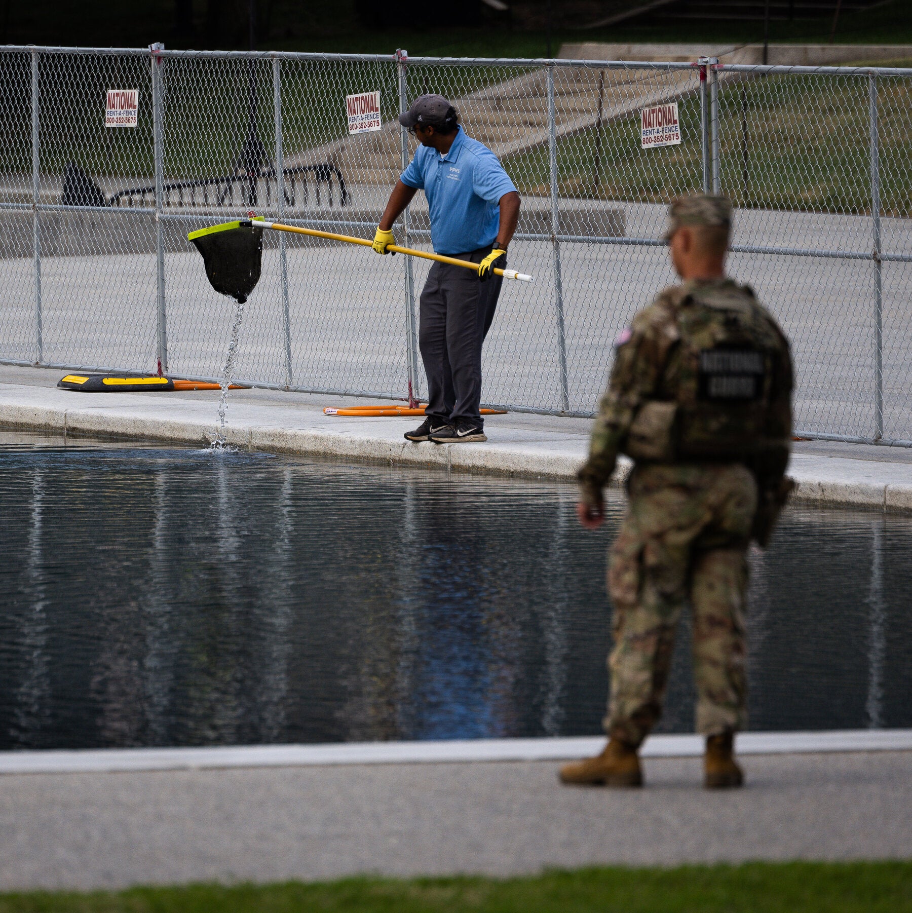 What to Know About Problems at the Reflecting Pool and Trump’s Claims of Vandalism