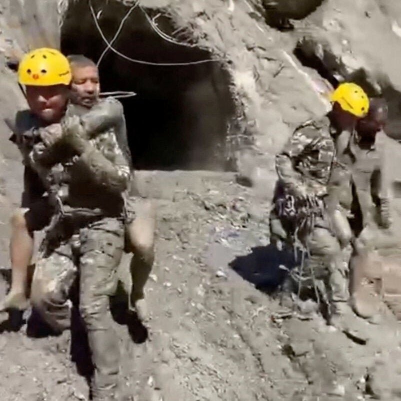Nepal Rescuers Bore Through Tunnels to Try to Reach 900 Workers Missing After Floods