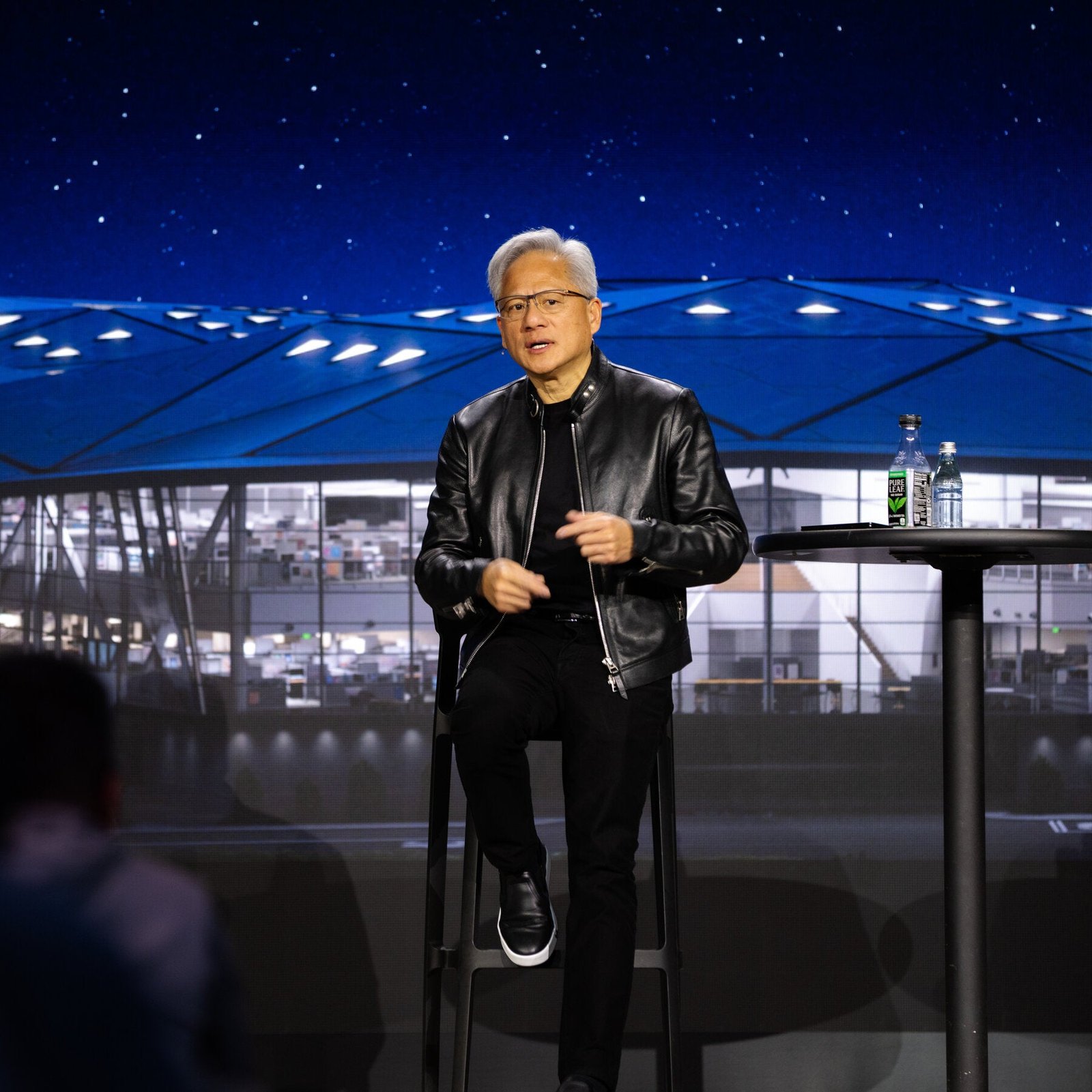 Nvidia’s Jensen Huang Gets Onstage Call From Trump, Who Dismissed A.I. Safety Concerns